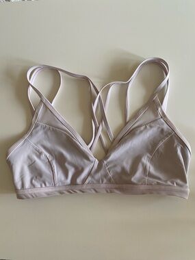 Lululemon Strappy  Bra – Size 8 – White (Worn/Faded)